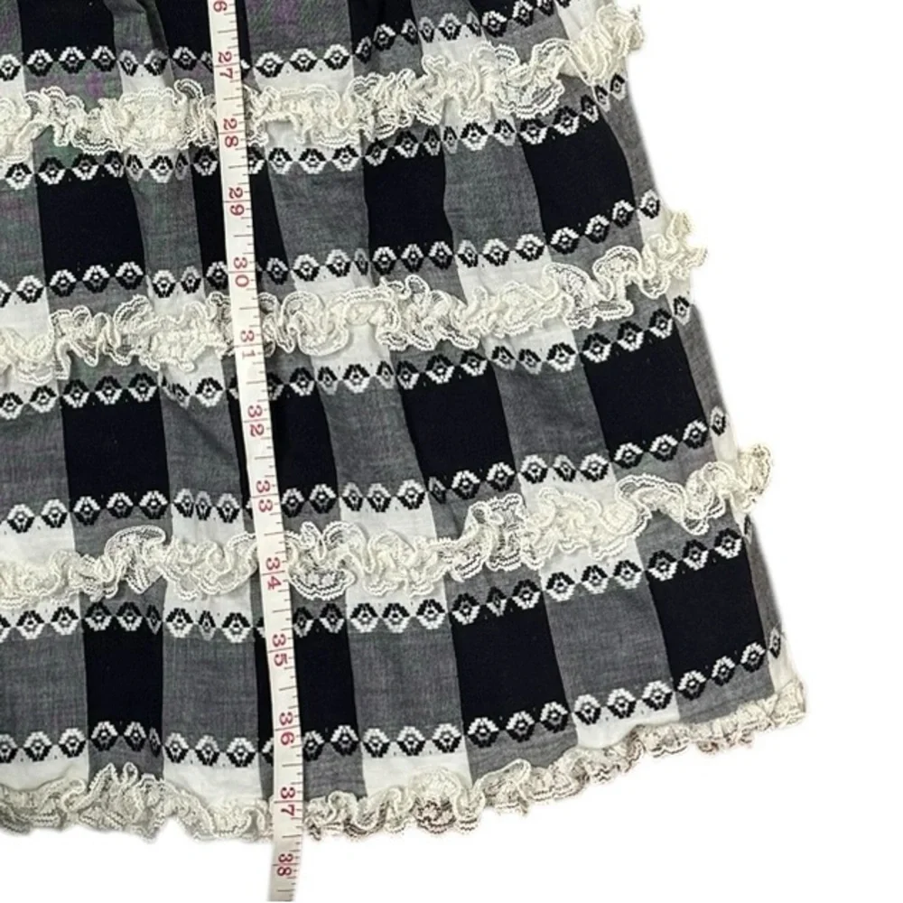Vintage | 1950’s True Vintage Lou-Ette California Gigham Ruffle and Lace Dress - Picture 10 of 15